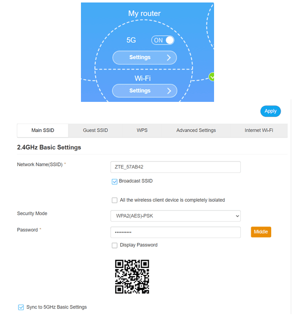 Image showcasing How to Setup your ZTE MC801A 5G router