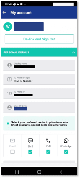 How to Manage your Account with the Mweb Mobile App