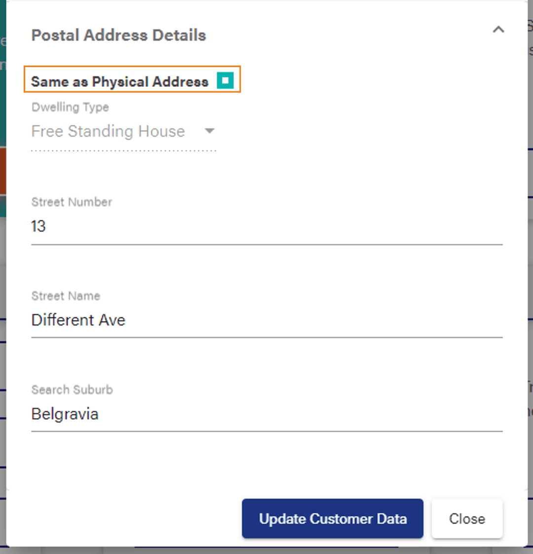 How to update your account details