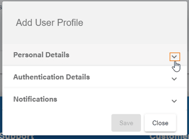How to add user profiles