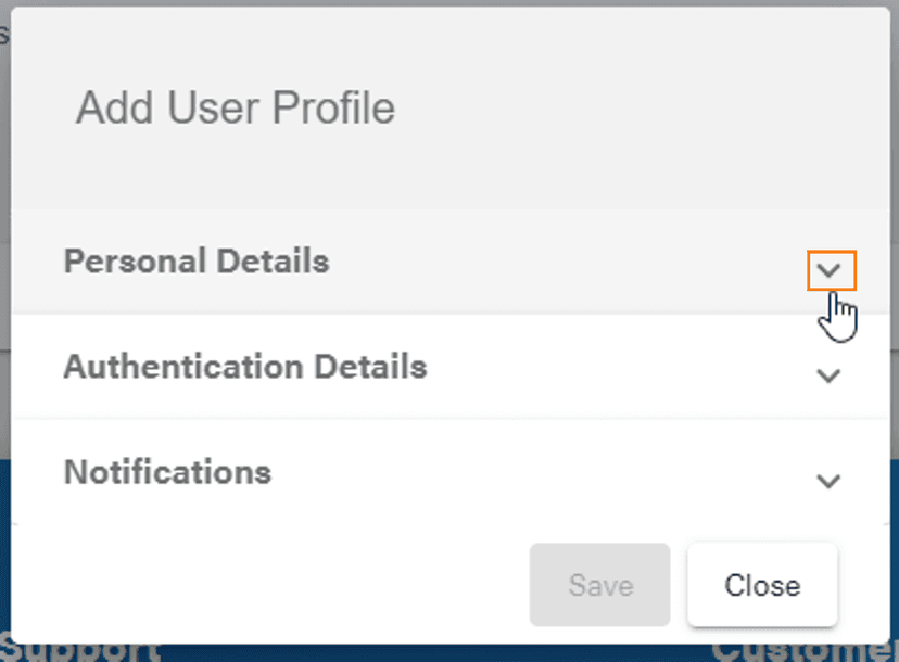 How to add user profiles