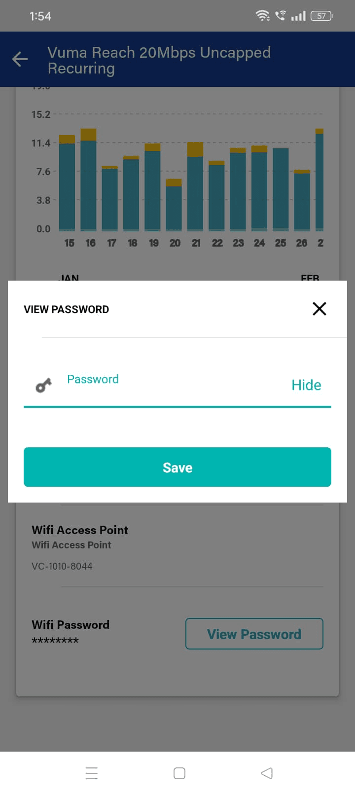 How to Change Your Vuma Reach WiFi Password
