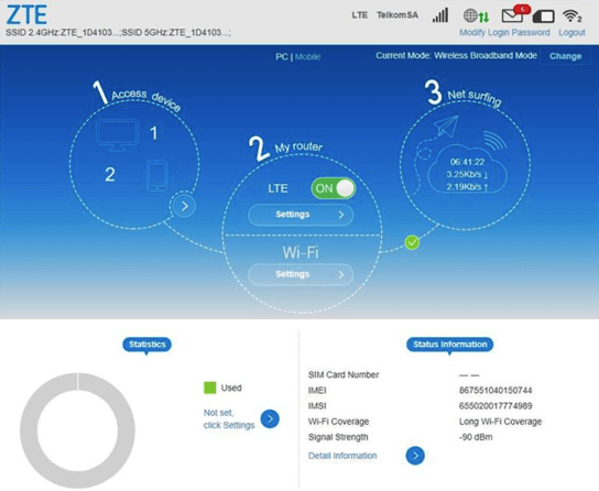 How to Setup Your ZTE MF286C LTE Router