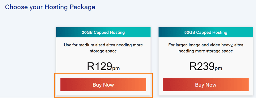 How to use your Mweb online Account for your Hosting product