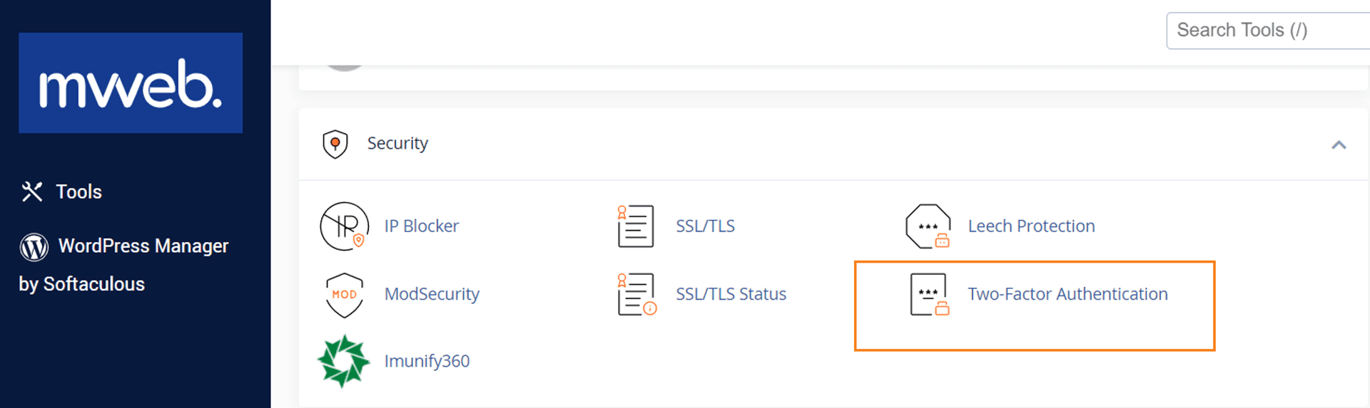 How to use your Mweb online Account for your Hosting product