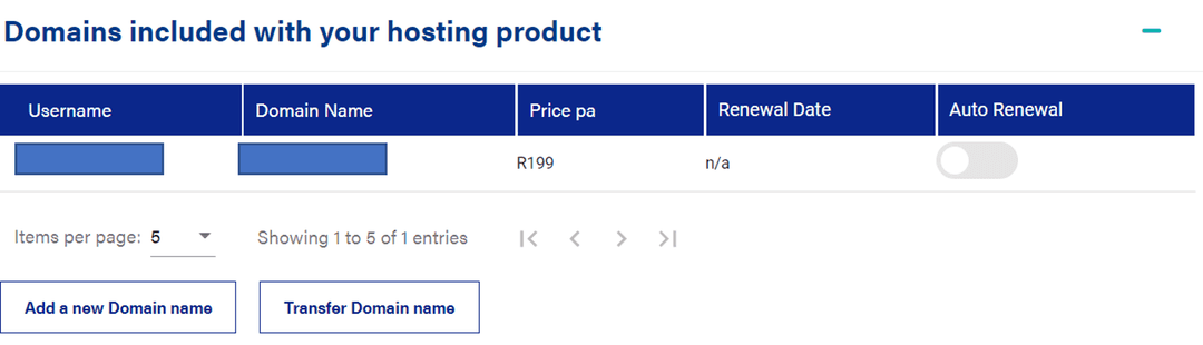 How to use your Mweb online Account for your Hosting product