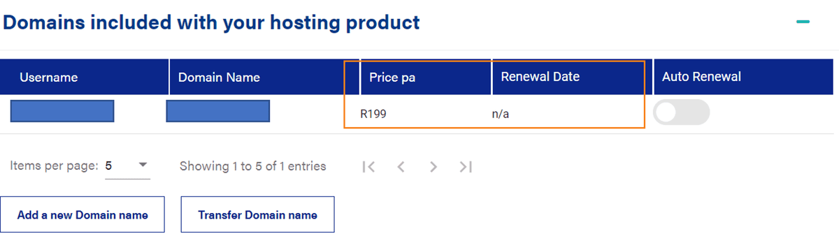 How to use your Mweb online Account for your Hosting product