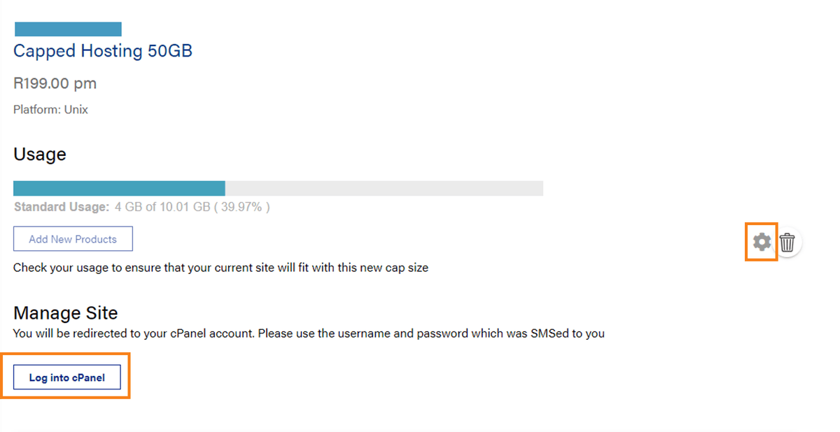 How to sign in to Cpanel with your Mweb Hosting Product