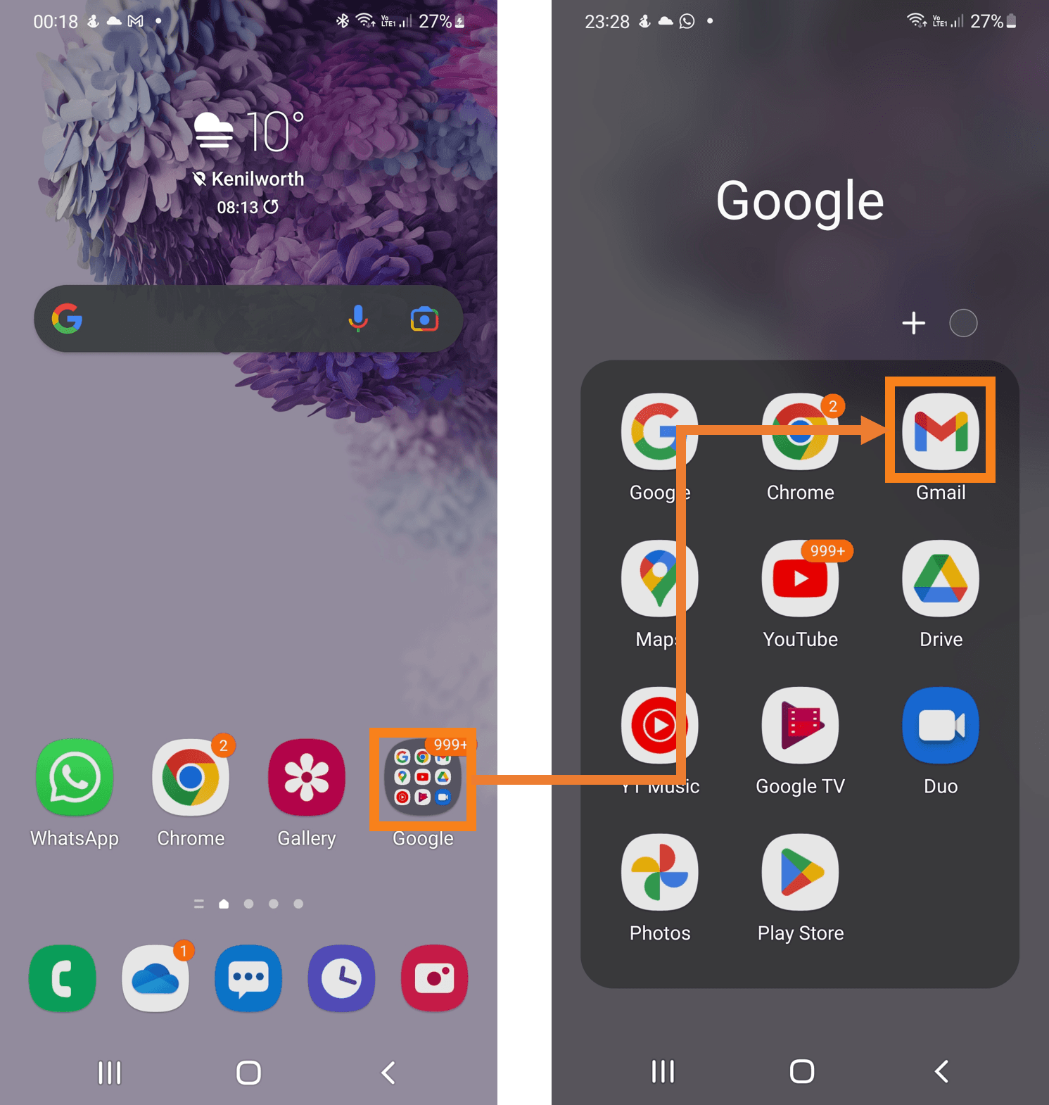 How to setup mail on your android phone with Gmail