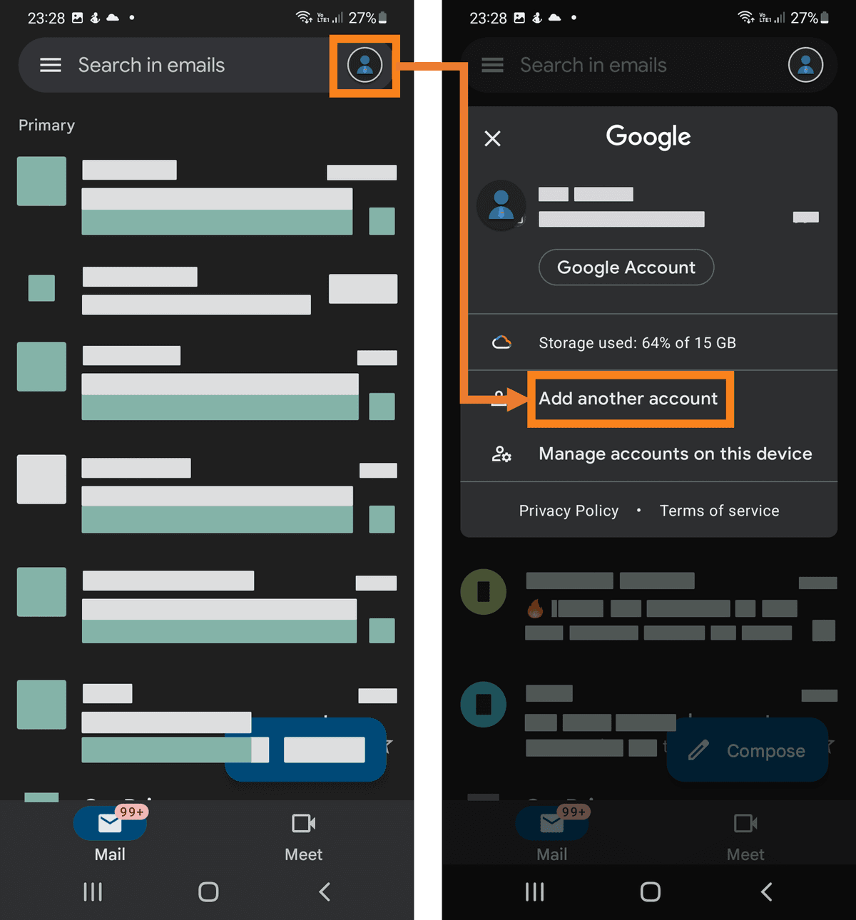 How to setup mail on your android phone with Gmail