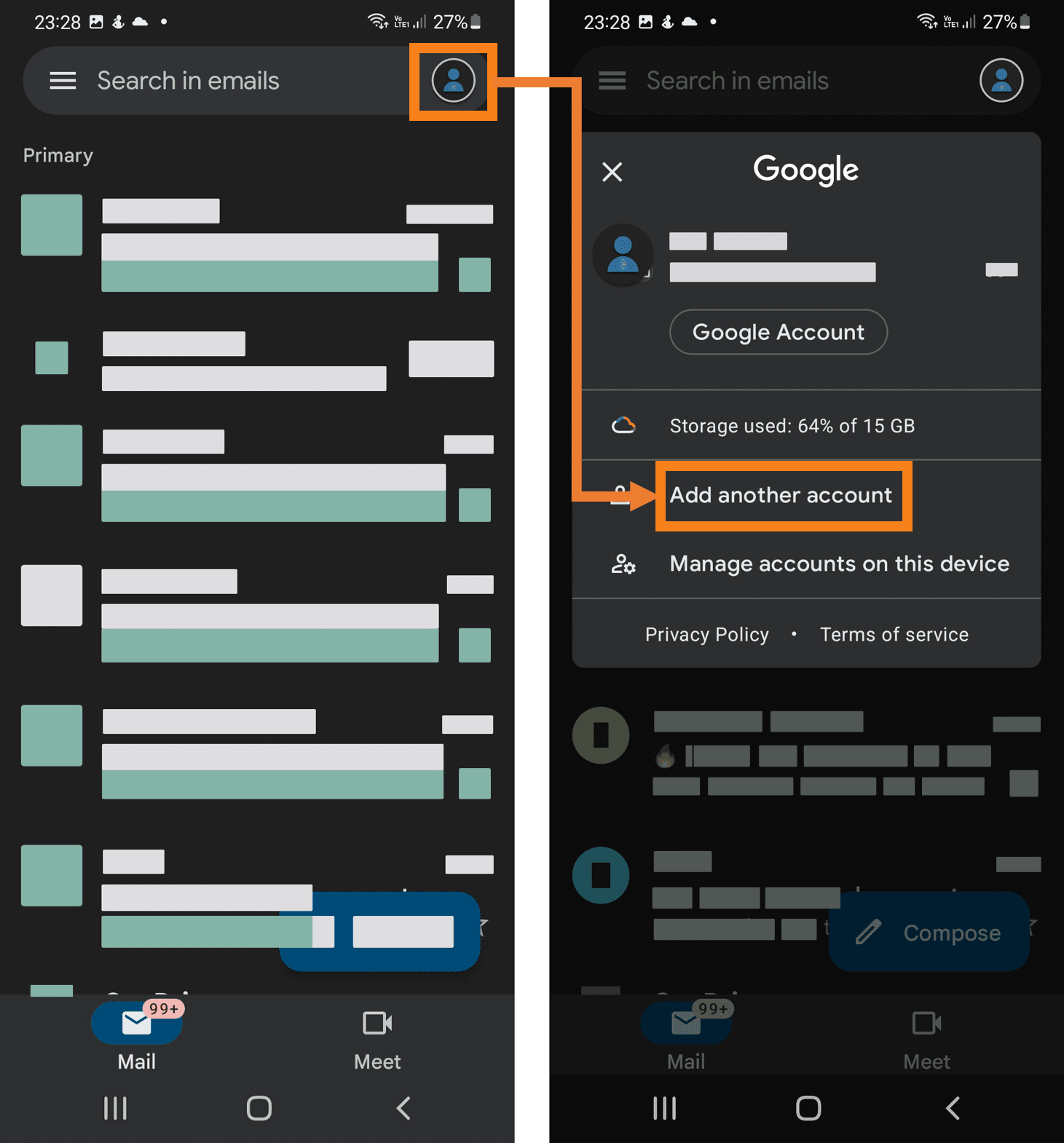 How to setup mail on your android phone with Gmail