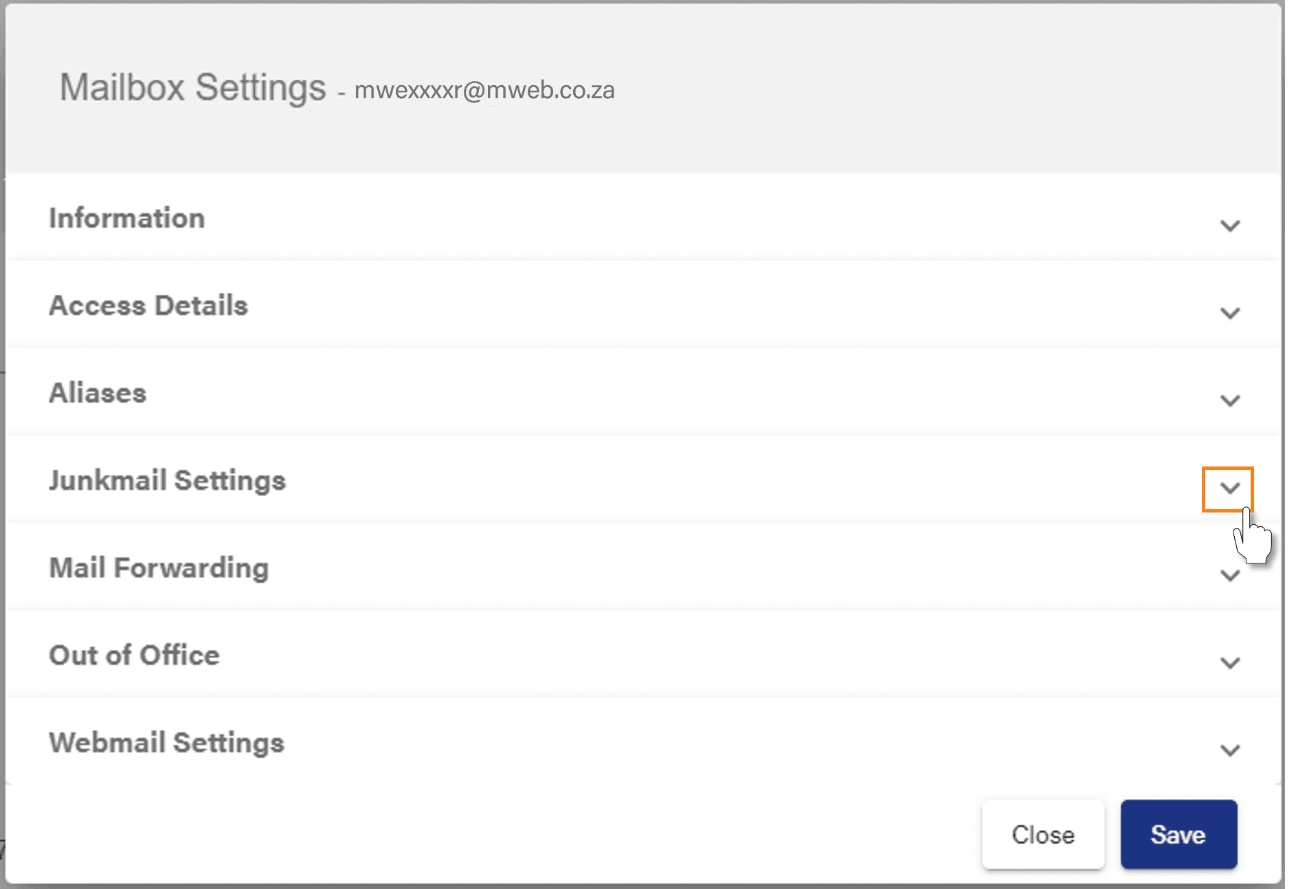How To Manage Junkmail Settings