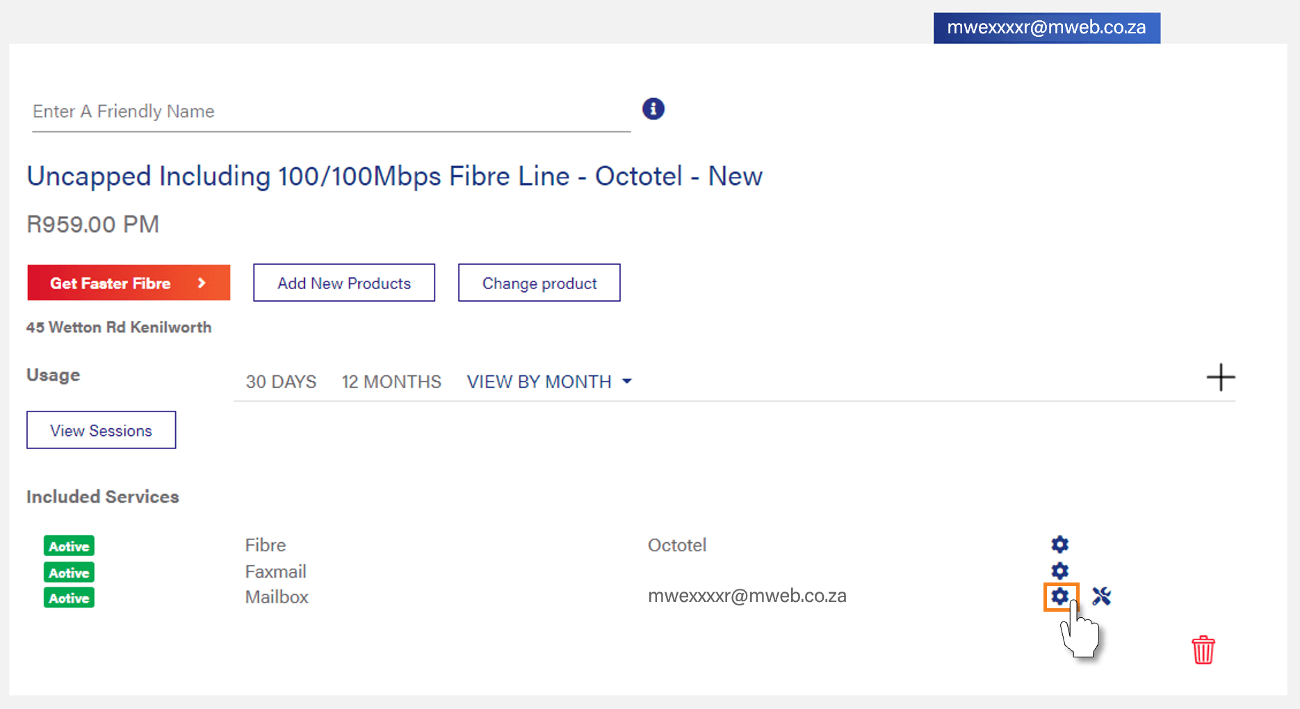 How to Find your mailbox login details