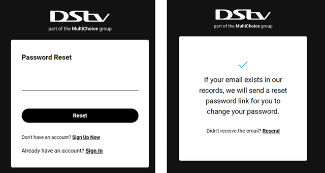 How to set up Your DStv Account